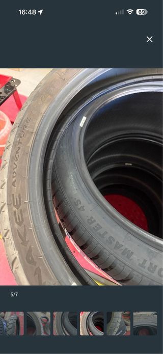 Neumático delantero BMW R 1250 GS