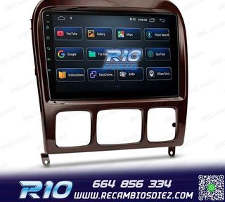 RADIO GPS ANDROID 13 MERCEDES CLASE S W220 98-05