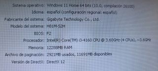 ORDENADOR i5 3200GHZ X 4-12 RAM-SSD-HDD-GT 520-W11