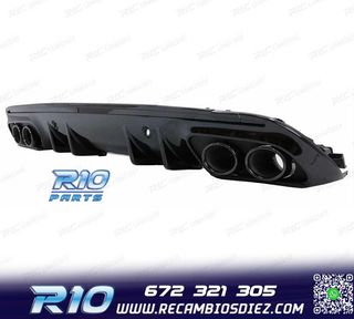DIFUSOR MERCEDES CLASE C W205 SEDAN 14-20 C43 AMG PDC + COLA