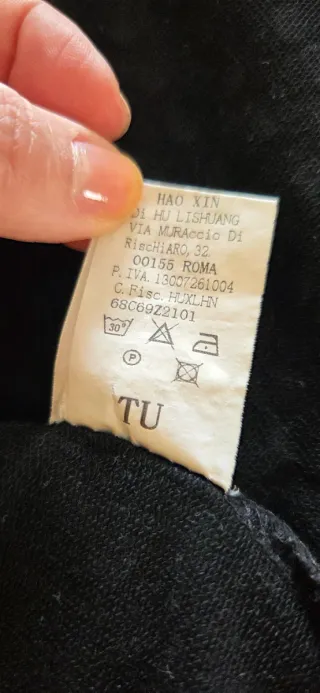 Felpa nera donna con brillantini