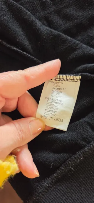 Felpa nera donna con brillantini