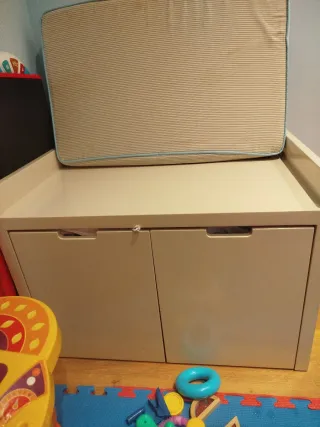 Baúl infantil madera maciza