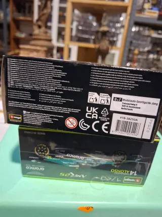 Burago Aston Martin AMR25 Fernando Alonso 1:43