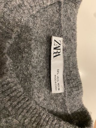 Jersey Zara Gris