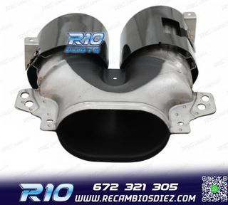 COLAS DE ESCAPE MERCEDES GLE W167 19- LOOK GLE53 NEGRO