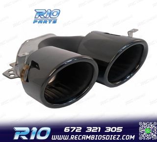 COLAS DE ESCAPE MERCEDES GLE W167 19- LOOK GLE53 NEGRO