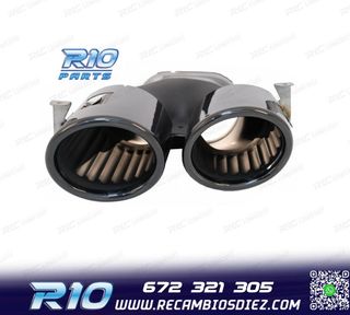 COLAS DE ESCAPE MERCEDES GLE W167 19- LOOK GLE53 NEGRO