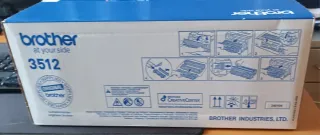 Tóner Brother TN3512 Negro 12000 páginas