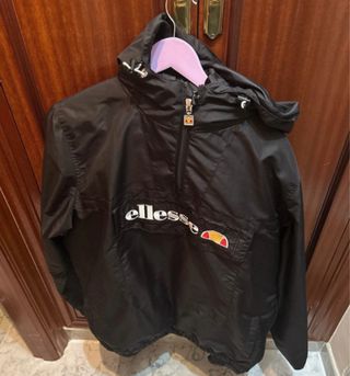 Chaqueta Anorak Ellesse Negra