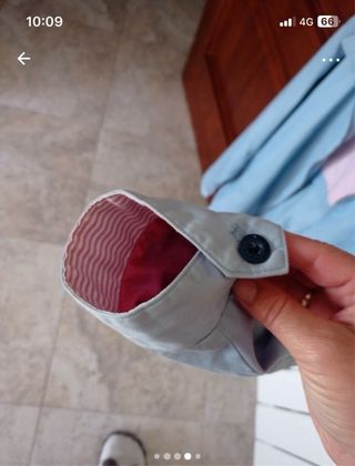 Chaqueta SPAGNO azul y rosa hombre