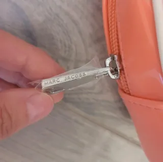 Pochette Marc Jacobs rosa e bianca