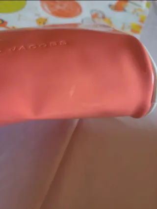 Pochette Marc Jacobs rosa e bianca