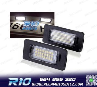 LUCES DE MATRÍCULA LED MINI COOPER 06-