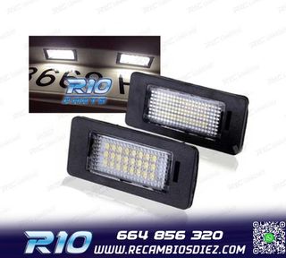 LUCES DE MATRÍCULA LED MINI 01-06