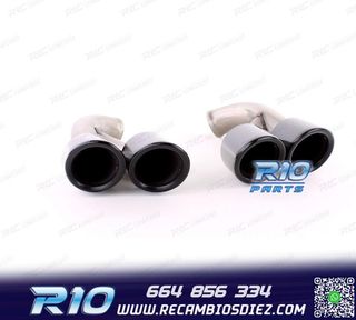 COLAS ESCAPE PORSCHE CAYENNE 92A 14-17 LOOK GTS NEGRO