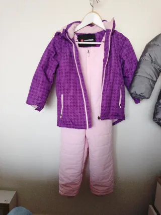 Conjunto ski niña Mountain Pro morado