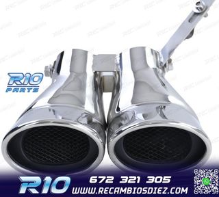 COLA ESCAPE MERCEDES CLASE C W203 00-07 CROMO