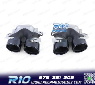 COLAS ESCAPE MERCEDES CLASE E W213 16- E53 AMG NEGRO