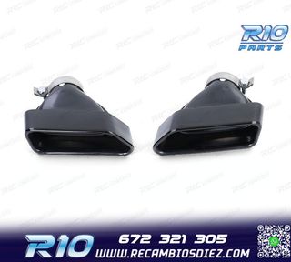 COLAS ESCAPE BMW F10 F11 F12 F13 LOOK V8 NEGRO