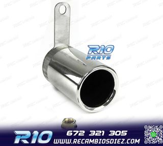 COLA ESCAPE BMW X1 F48 14- TAPA CIEGA CROMO