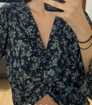 Blusa Noon nudo de manga larga