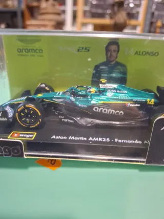 Aston Martin AMR25 Fernando Alonso 1:43 Burago