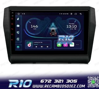 RADIO GPS ANDROID 12 9" PARA SUZUKI SWIFT 17-22
