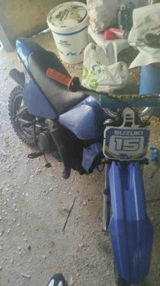 Suzuki PW50 Motocross Azul