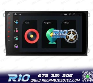 RADIO GPS ANDROID 12 PARA PORSCHE CAYENNE 03-10 9" USB GPS T