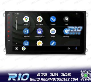 RADIO GPS ANDROID 12 PARA PORSCHE CAYENNE 03-10 9" USB GPS T