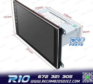 RADIO GPS ANDROID 12 PARA PORSCHE CAYENNE 03-10 9" USB GPS T