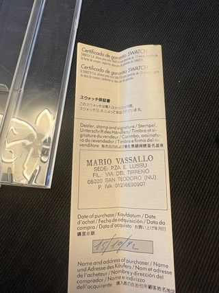 Orologio Swatch Quarzo