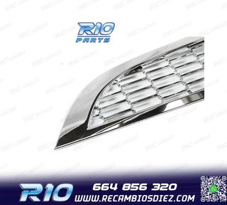 PARRILLA MINI COOPER R50 R53 01-06 S TYPE CROMADA