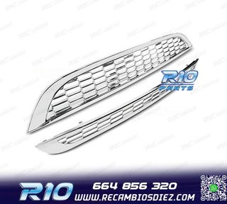 PARRILLA MINI COOPER R50 R53 01-06 S TYPE CROMADA