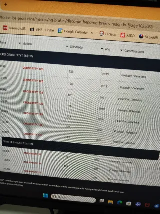 Disco de Freno Derbi