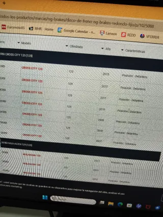 Disco de Freno Derbi