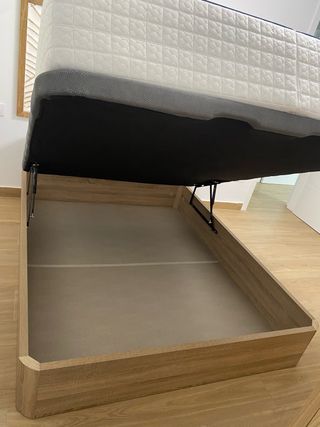 Cama con Canapé de 150 cm
