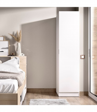 Armario 1 Puerta 41 x 52 x 184 cm. Blanco