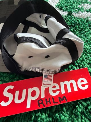 Gorra Supreme Washed Chino Twill Snow Camo