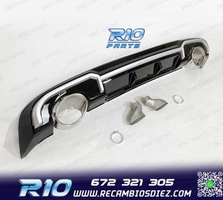 DIFUSOR AUDI A3 SPORTBACK 16- LOOK RS3 + COLAS ESCAPE