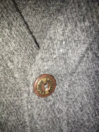 Chaqueta Lana Vintage Lacoste Gris