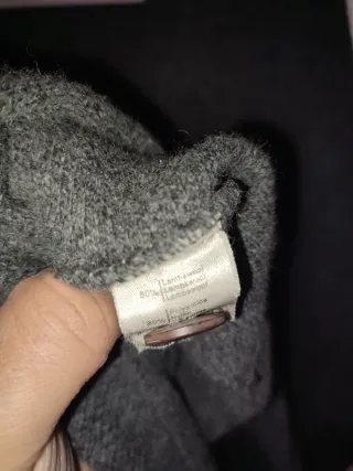 Chaqueta Lana Vintage Lacoste Gris