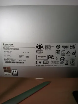 Ordenador Lenovo 1TB Plata/Negro