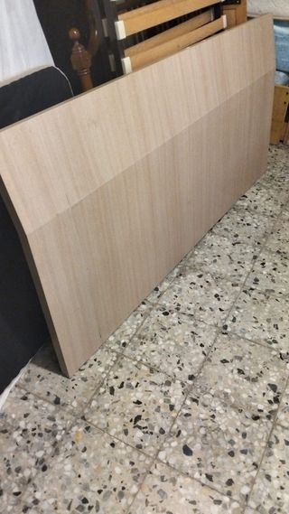 Cabecero de matrimonio madera