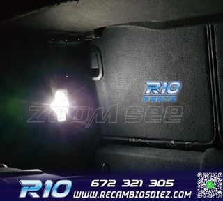 KIT 12 BOMBILLAS LED INTERIOR PARA MINI COOPER CABRIO CONVER