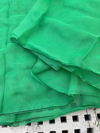 Malla mosquitera cortavientos verde