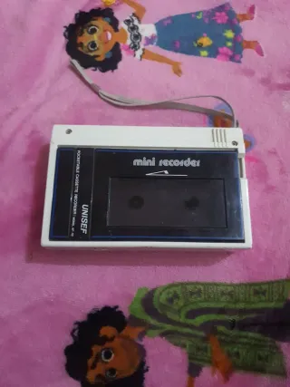 Regalo Grabadora Mini Unisef Portátil Cassette