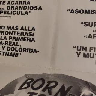 Cartel Cine La Chaqueta Metálica Kubrick Original