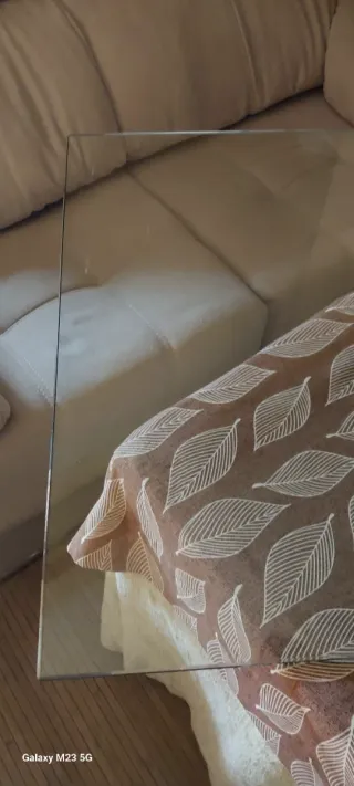 Cristal para mesa o estantería